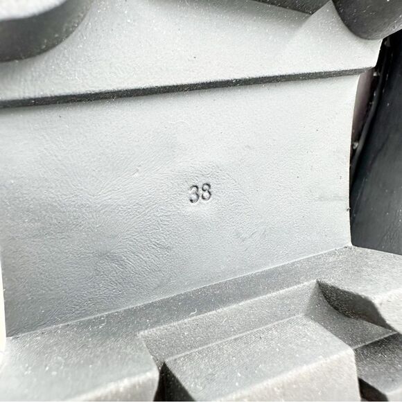 Mango Track Sole Leather Slip-On Loafer with Track Sole Deep Burgundy Sz 7.5 - Picture 9 of 14